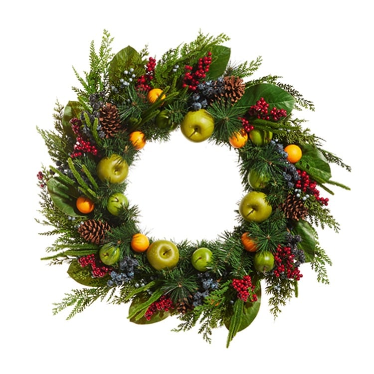 33 Mixed Fruit Wreath