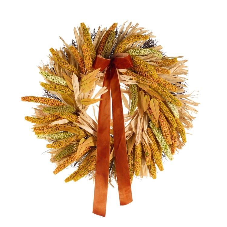 26 Fall Astilbe Wreath