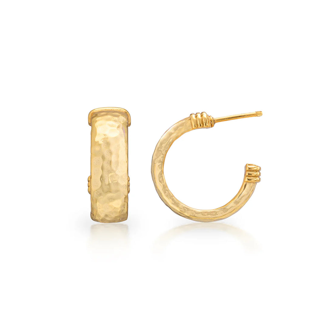 Cleopatra Classic Small Hoop Earrings, Gold