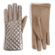 Quilted Puffer Touch Screen Gloves