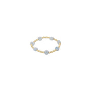 Admire Gold 3mm Bead Bracelet - Gemstone