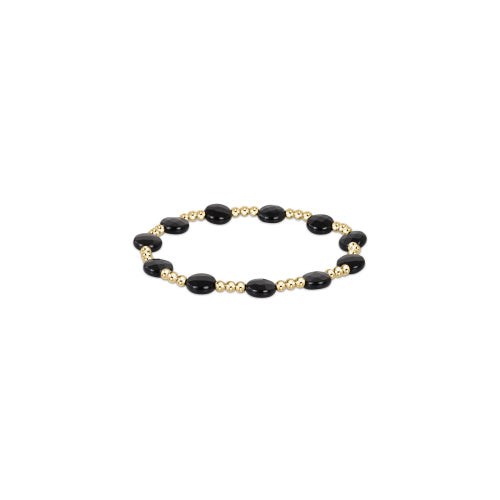 Admire Gold 3mm Bead Bracelet - Gemstone