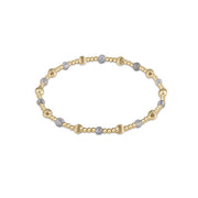 Dignity Sincerity Pattern 4mm  Bead Bracelet - Gemstone