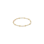 Dignity Sincerity Pattern 4mm  Bead Bracelet - Gemstone