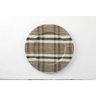 Rustic Plaid Charger
