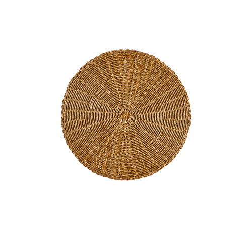 Faux Rattan Bark Placemat