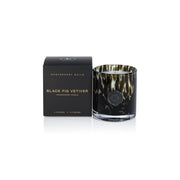 Black Fig Vetiver Opal Glass Candle