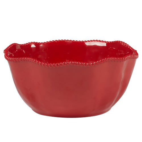 Perlette Red Melamine Serveware