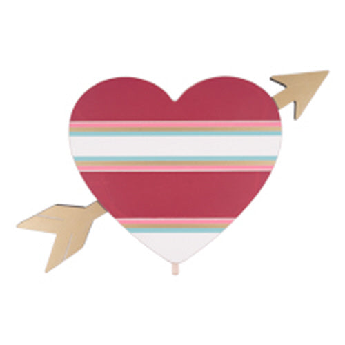 Heart and Arrow Topper