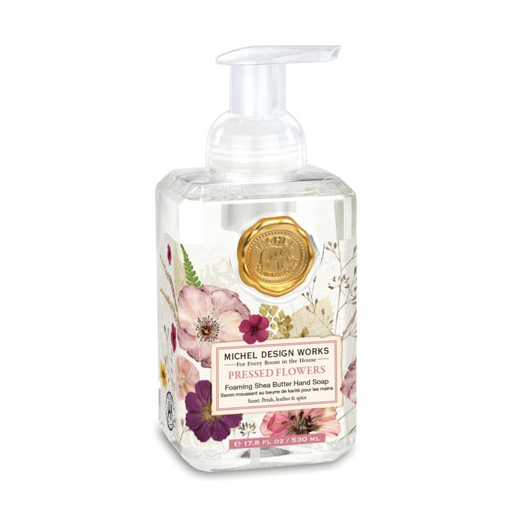 MDW Pressed Flowers Foaming Soap