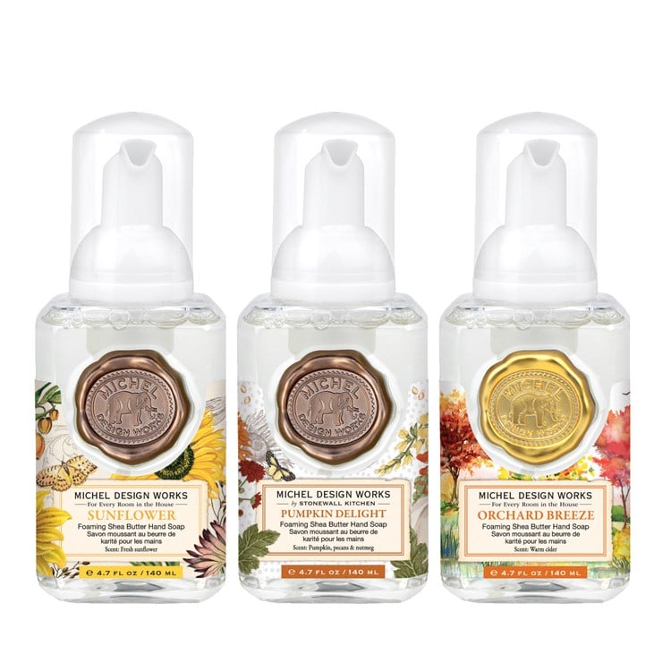 MDW Autumn Delights Mini Foaming Soap Set