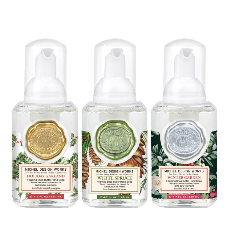 MDW Winter Wonderland Mini Foaming Soap Set: HG, W