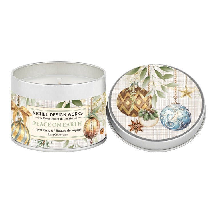 MDW Peace on Earth Travel Candle