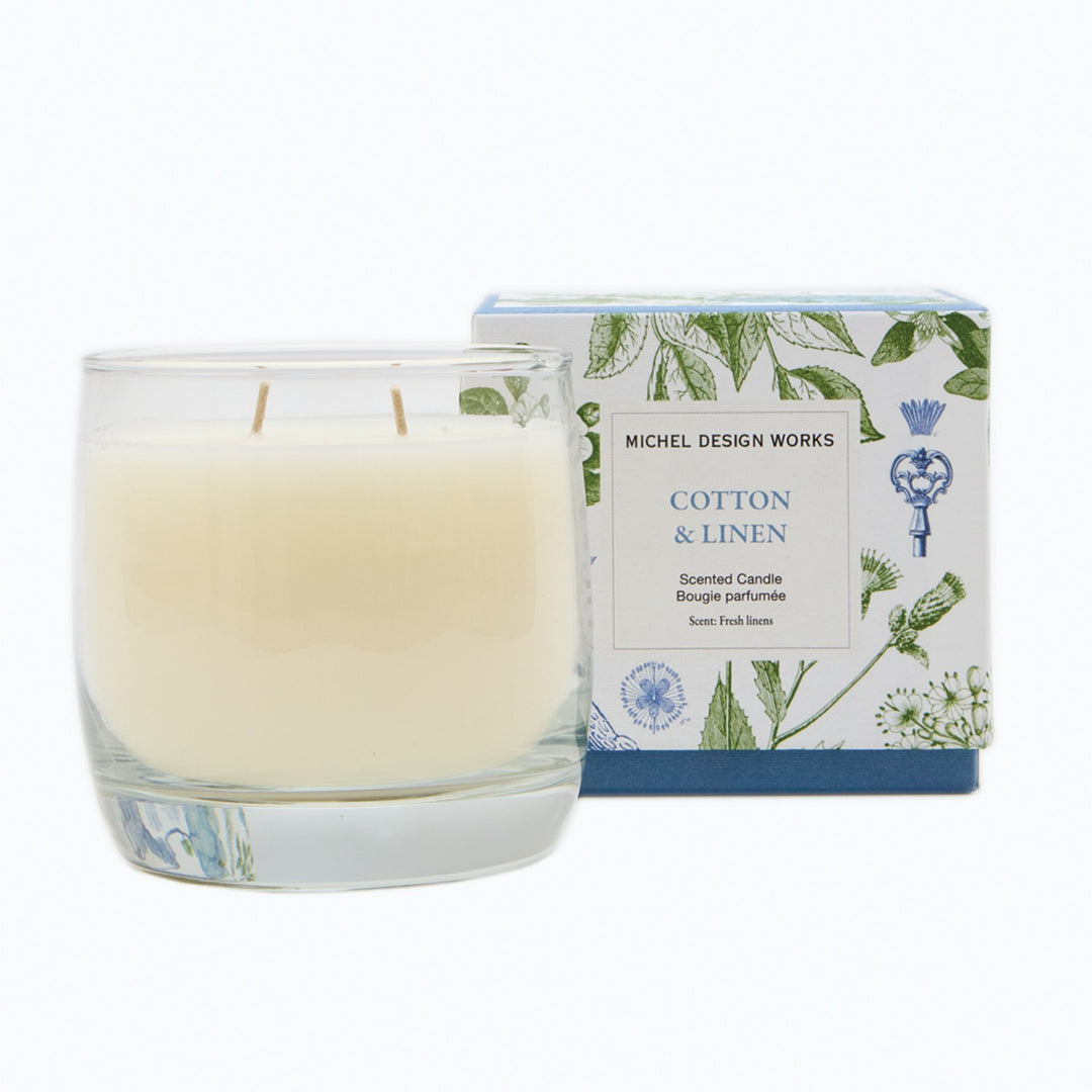 MDW Cotton &amp; Linen Vigne Candle
