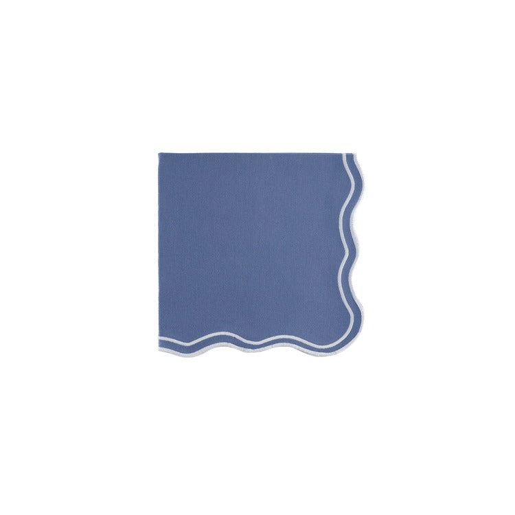 Wavy Lane-Blue Napkin