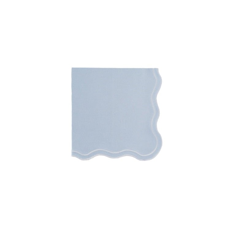 Wavy Lane-Light Blue Napkin