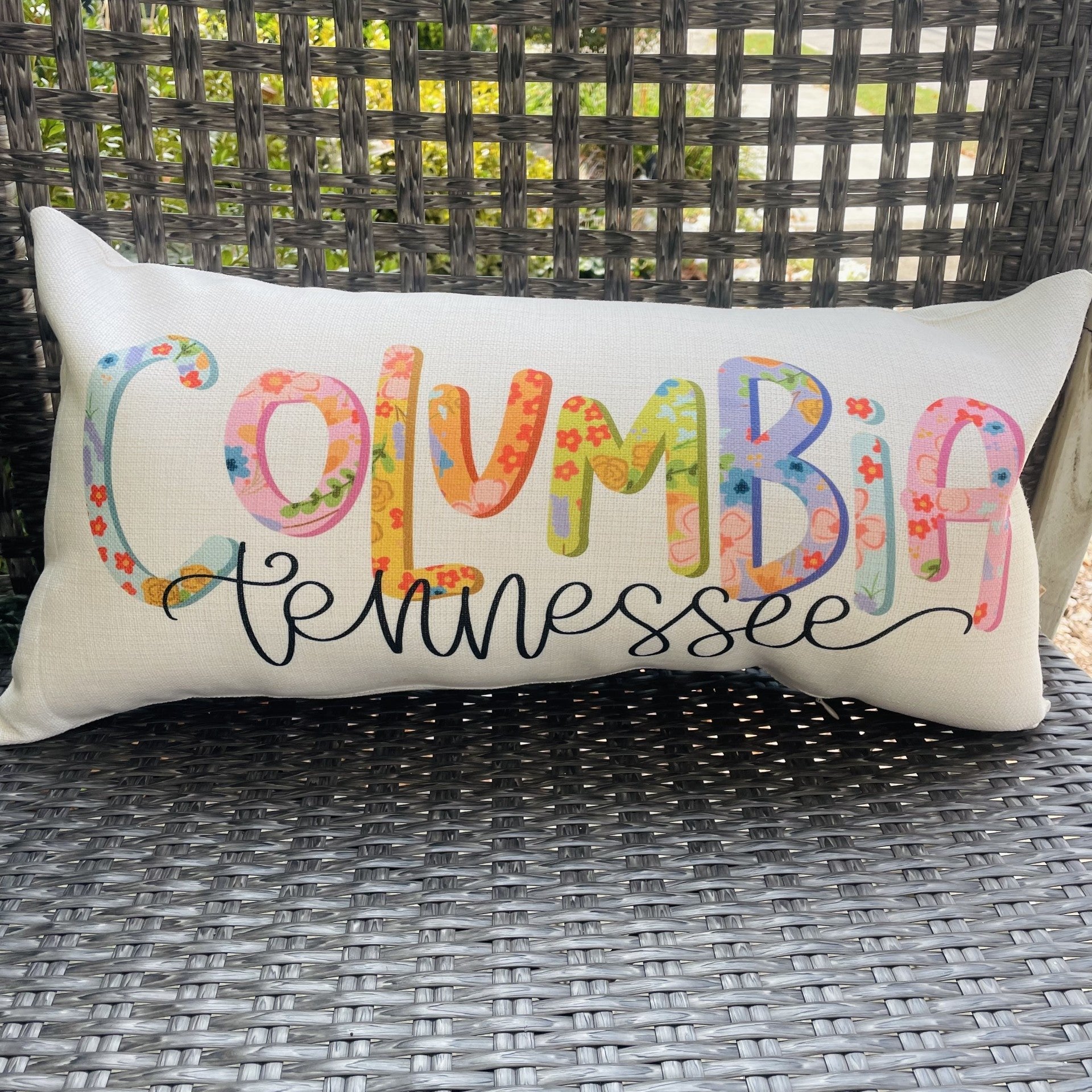 Lumbar Pillow Columbia Ye Peddler Gift Shoppe