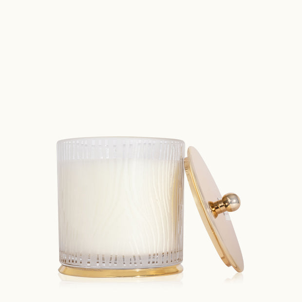 Frasier Fir Frosted Wood Grain Poured Candle