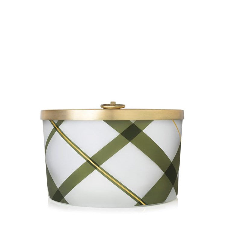 Frasier Fir Poured Candle, Plaid