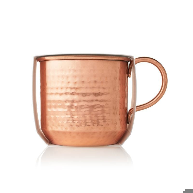 Simmered Cider Poured Candle  Copper Mug