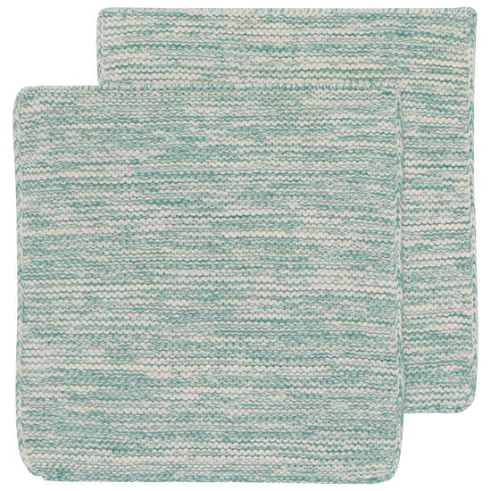 Knit Dishcloth, Set of 2