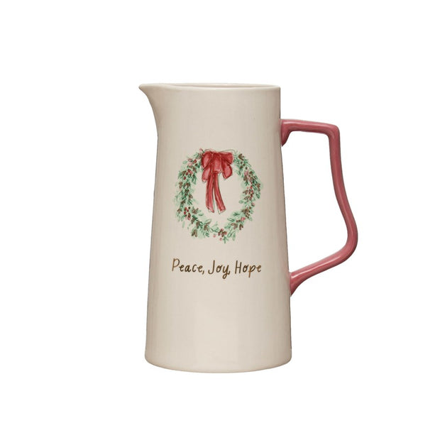 Wreath Pitcher