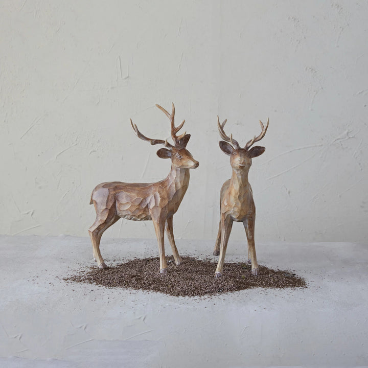 Resin Standing Deer