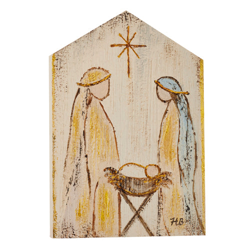 Holy Family Wood Wall Art
