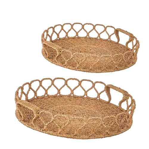 Rattan Looped Tray