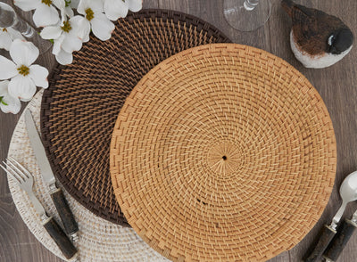 Woven Rattan Placemat