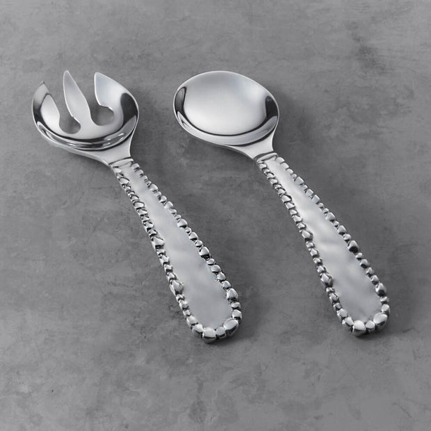 Organic Pearl Small Salad Server