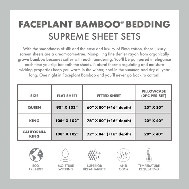 Bamboo Pillowcase Set