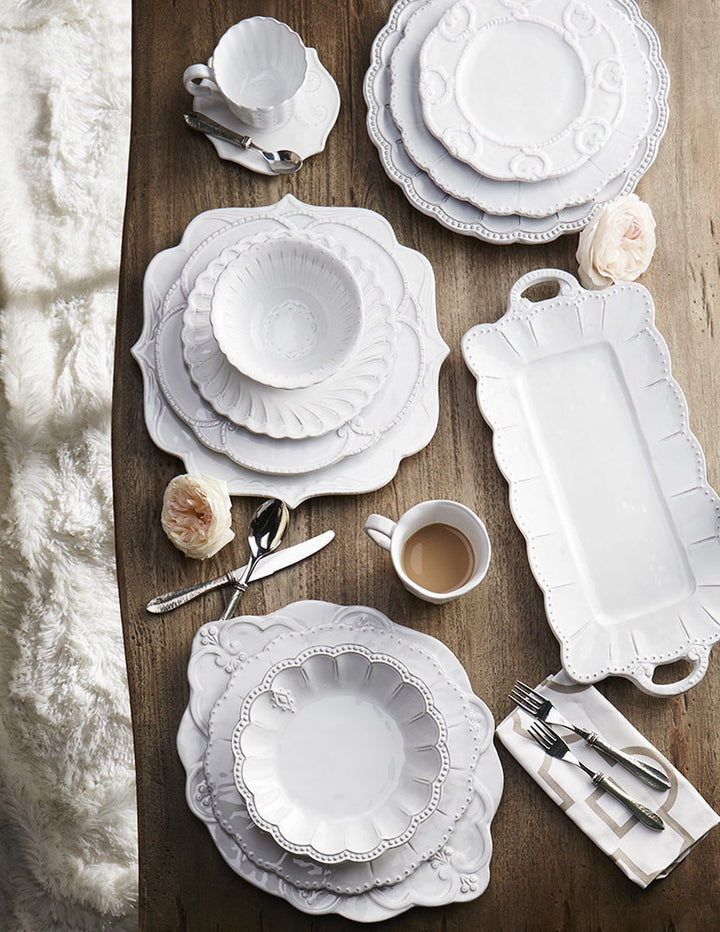 Impressions White Dinnerware