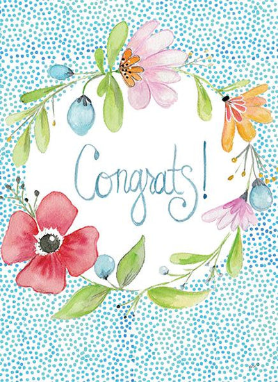Congratulations Card | Poppy Floral Congrats