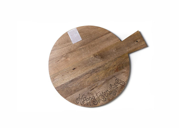 Happy Everything Wood Serving Board