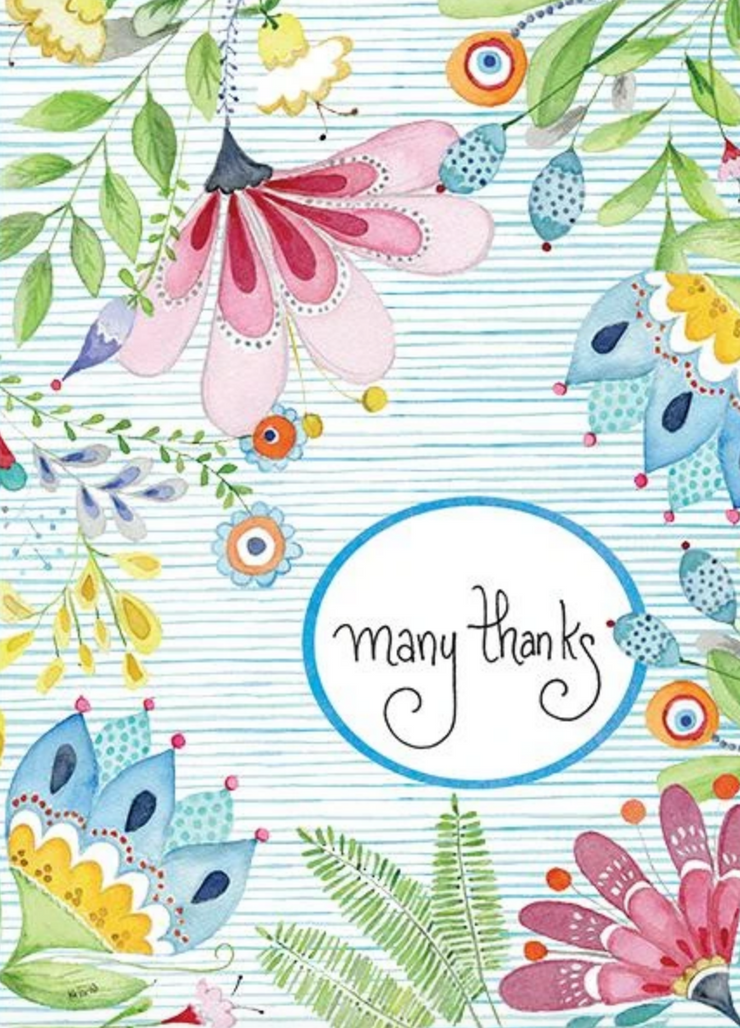 Thank You Card | So Much Floral