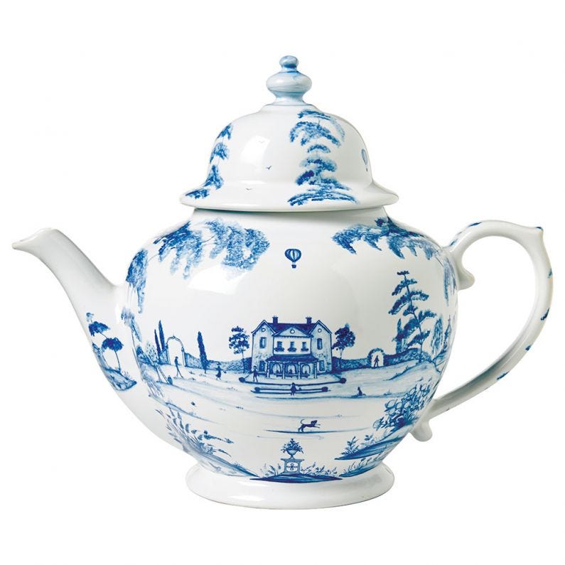 Country Estate - Delft Blue