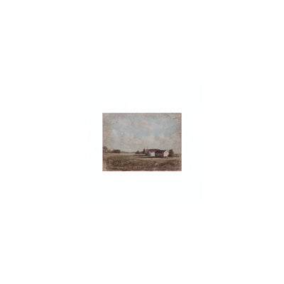 Canvas Wall Décor with Farmhouse Landscape