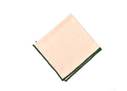 Color Block Blush & Pine Napkin Set