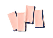 Color Block Provence & Navy Napkin Set