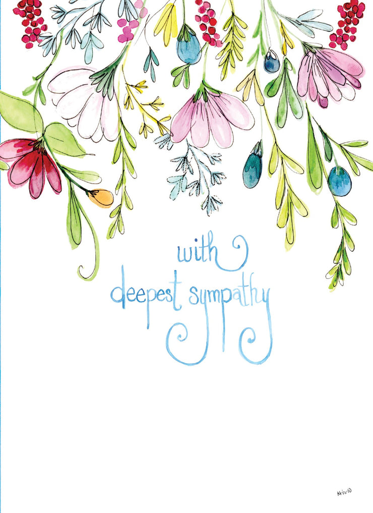 Sympathy Card | With Deepest Sympathy