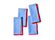 Color Block French Blue & Red Napkin Set