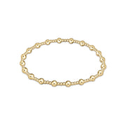 Extends Classic Sincerity Gold Bead Bracelet