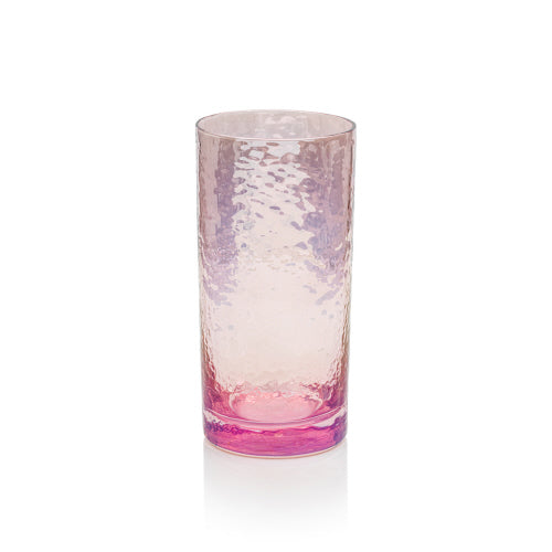 Zodax Aperitivo Luster Pink Red Wine Glass