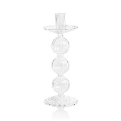 Glass Taper Candle Holders