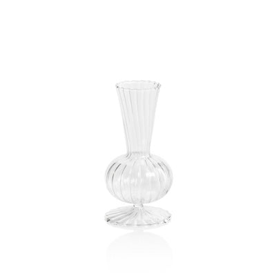 Glass Optic Vase