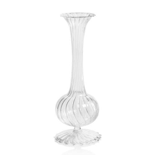 Glass Optic Vase