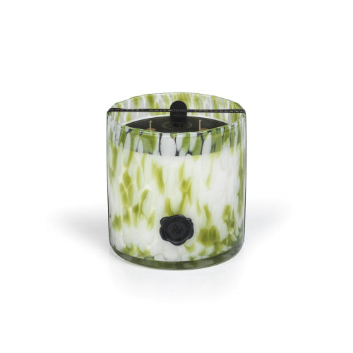 Opal Glass Three Wick Candle