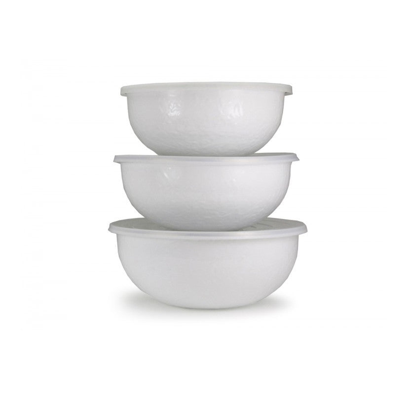 Enamelware Mixing Bowl Set/3